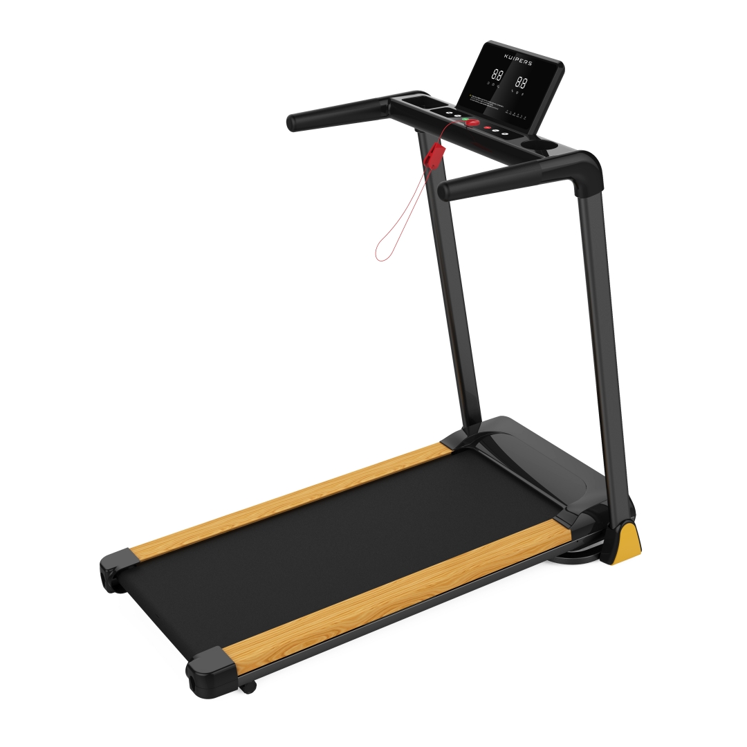Home Gym Foldable - 3.5馬力 静音 折りたたみ式電動トレッドミル、大型ランニングベルトとLEDディスプレイ付き、ホームジム用