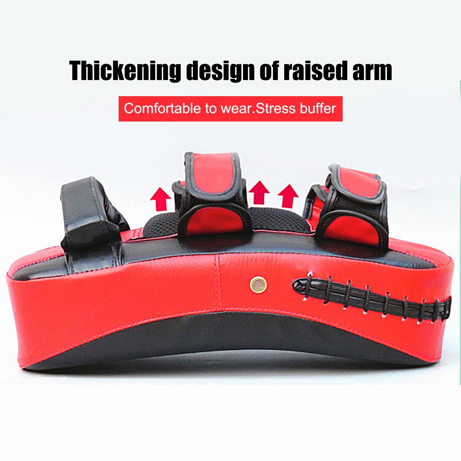 Home Gym For Kids - ボクシングパッド PUレザー製 カーブ型パンチング器具 格闘技トレーニングパッド 子供 大人