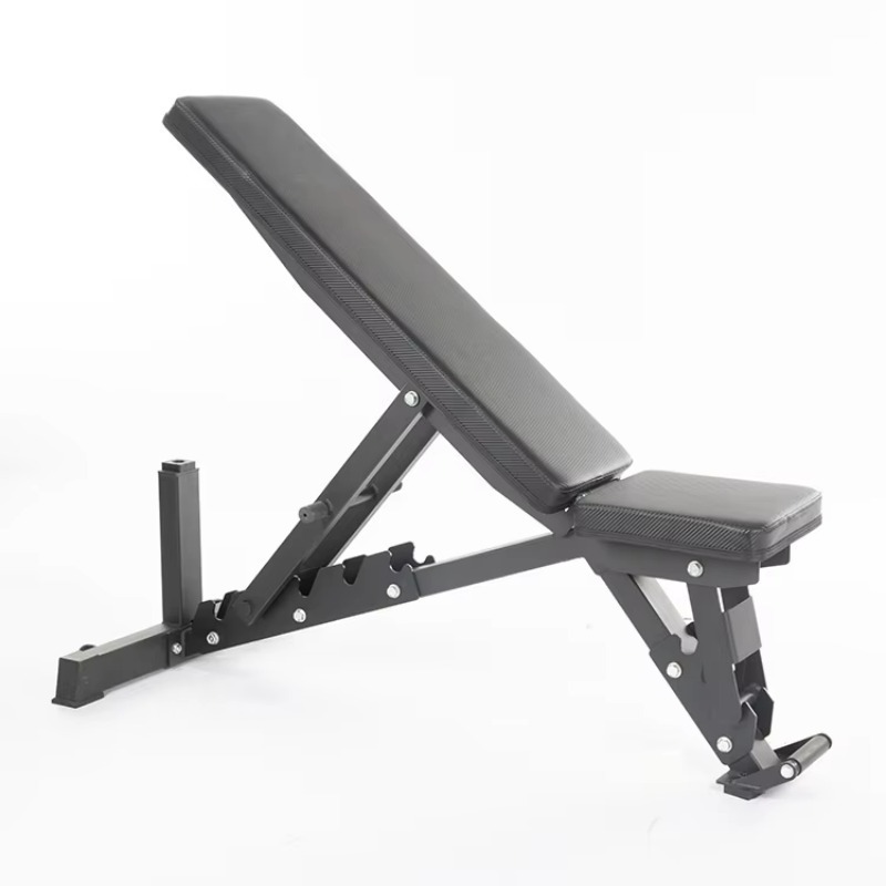 Home Gym Foldable - フィットネスシットアップウェイト折りたたみ式エクササイズ調整可能ダンベルベンチ（ジムや自宅トレーニング用）