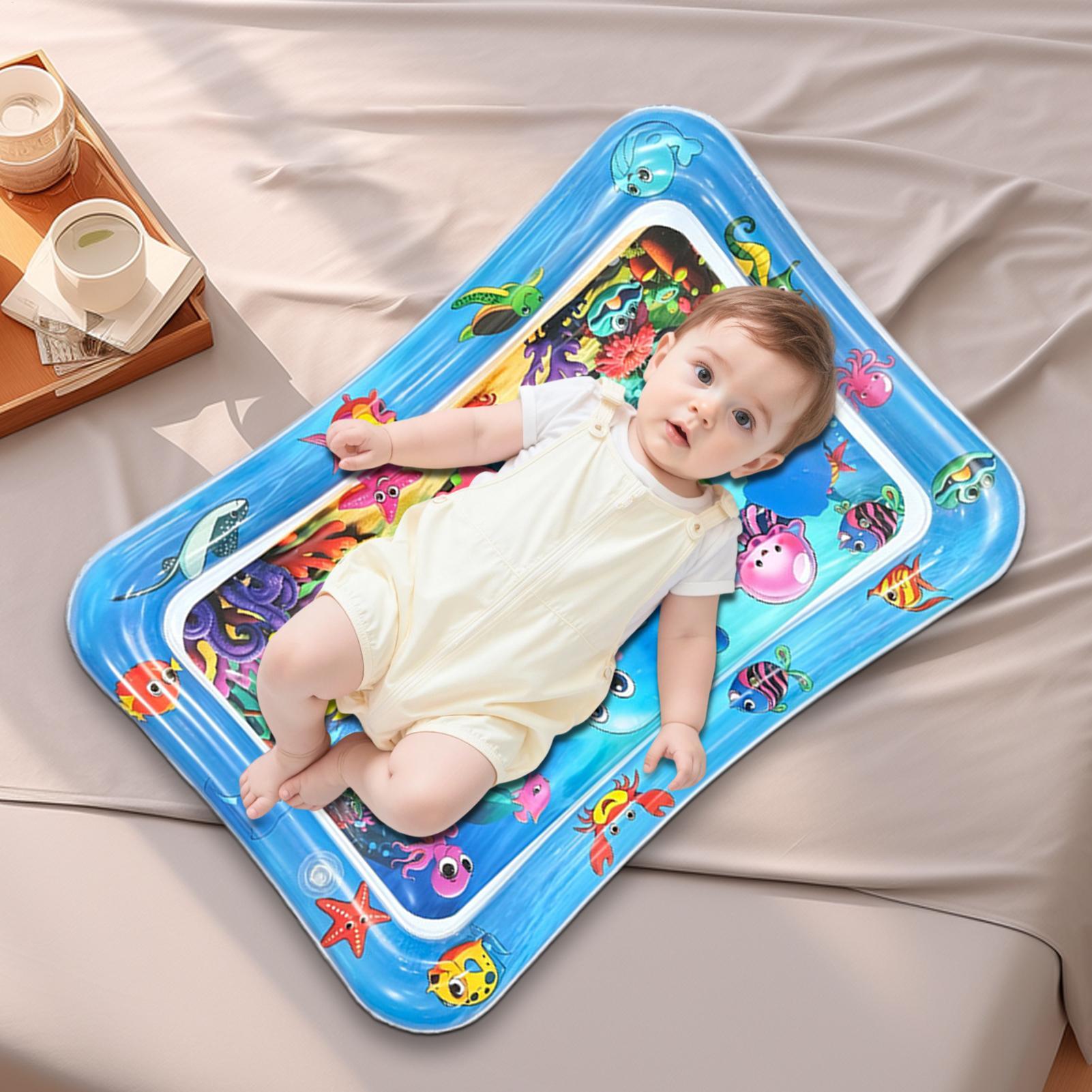 子供用ウォーターパッド 感覚刺激 海の動物柄 インフレータブ - Home Gym For Kids のレビューと価格