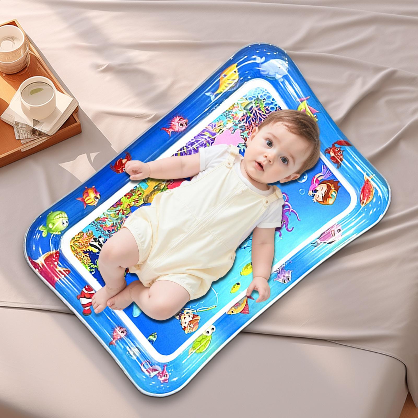 子供用ウォーターパッド 感覚刺激 海の動物柄 インフレータブ - Home Gym For Kids のレビューと価格