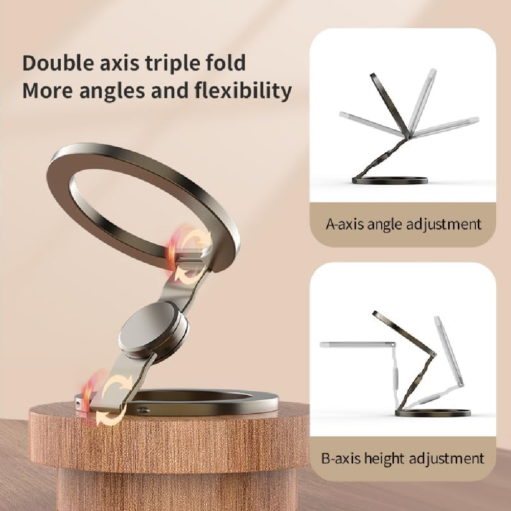 1PC マグネット式携帯電話ホルダー 折りたたみ式 360度 - Home Gym Foldable のレビューと価格