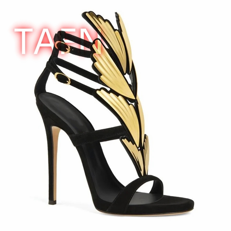 女性グラディエーターサンダルナローバンドピープトウ薄いかかと - Ankle Strap Attachment のレビューと価格