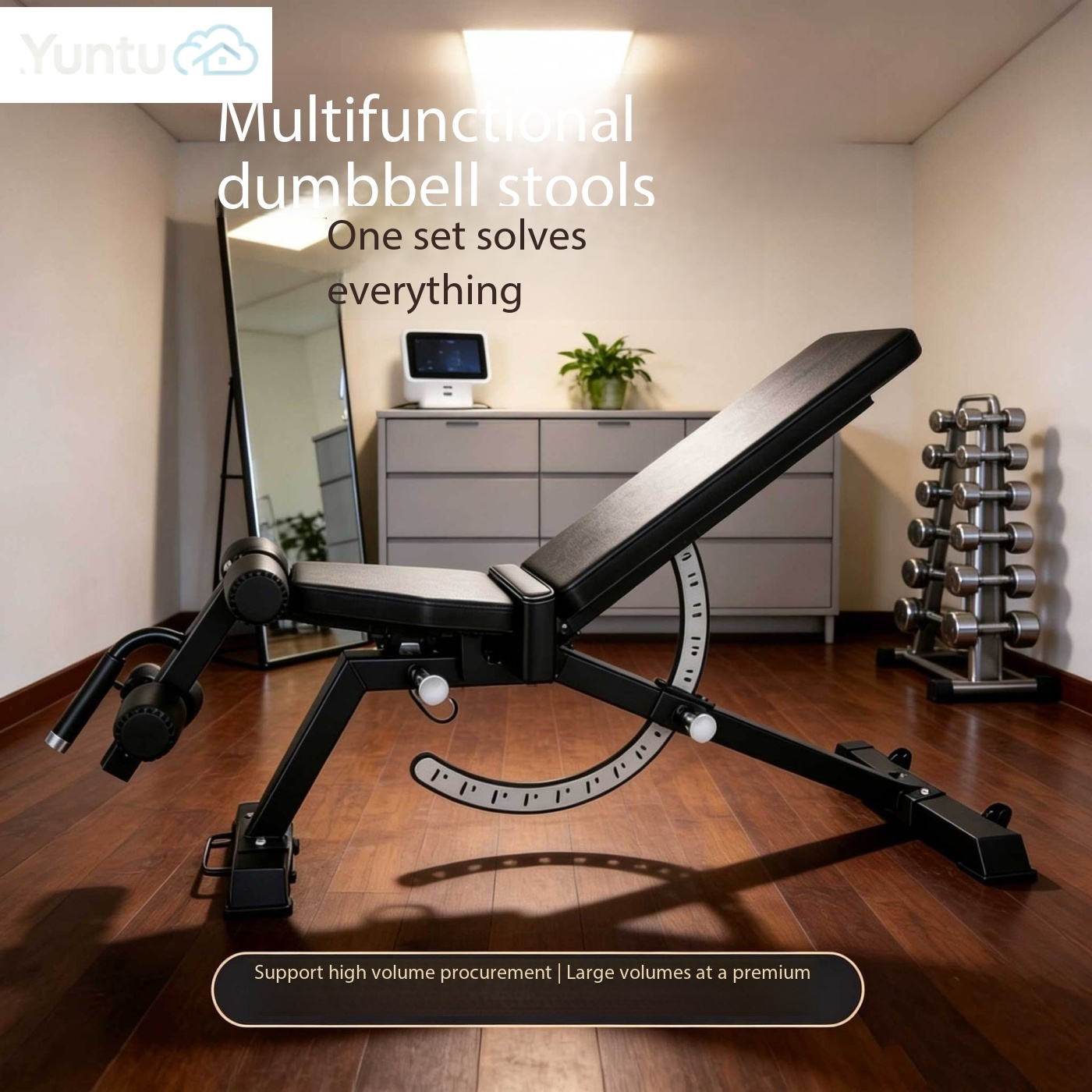 多機能折りたたみ式ウェイトホームジムワークアウトベンチ、調整 - Home Gym Foldable のレビューと価格