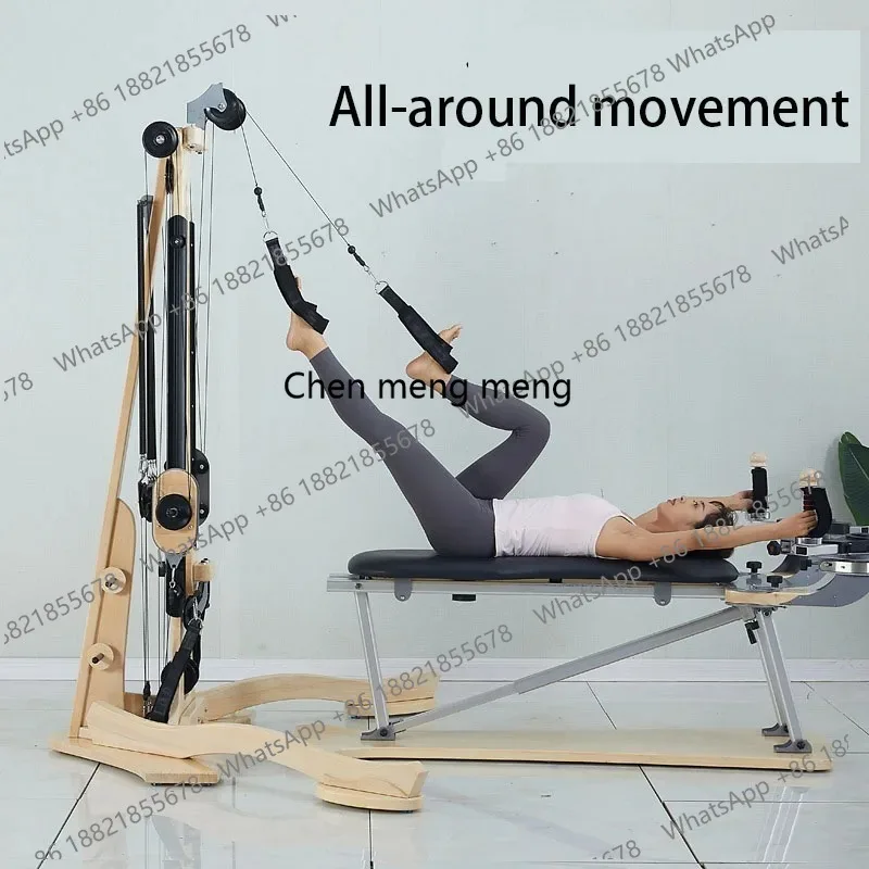 A49 ピラティス リフォーマー マシン ピラティスベッド  - Home Gym Zen のレビューと価格