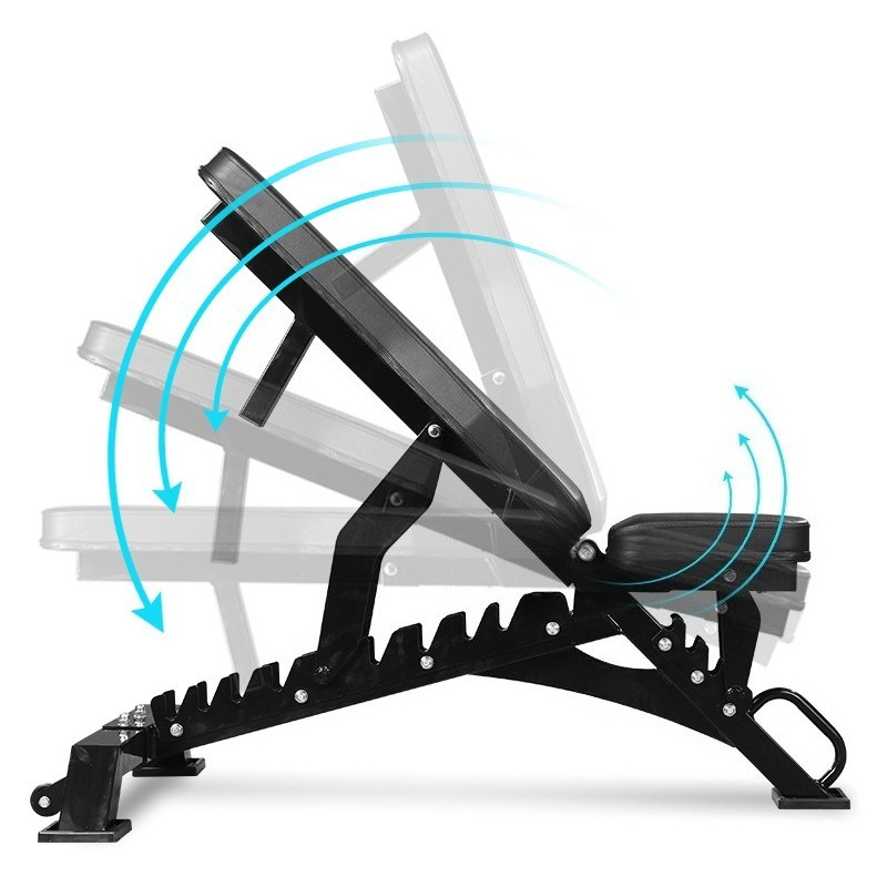 業務用金属製調整可能ダンベルベンチ、折りたたみ式デザイン、ホ - Home Gym Foldable のレビューと価格