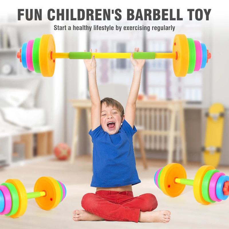 調節可能な子供用ダンベルバーベルセット屋内屋外フィットネス機 - Home Gym For Kids のレビューと価格