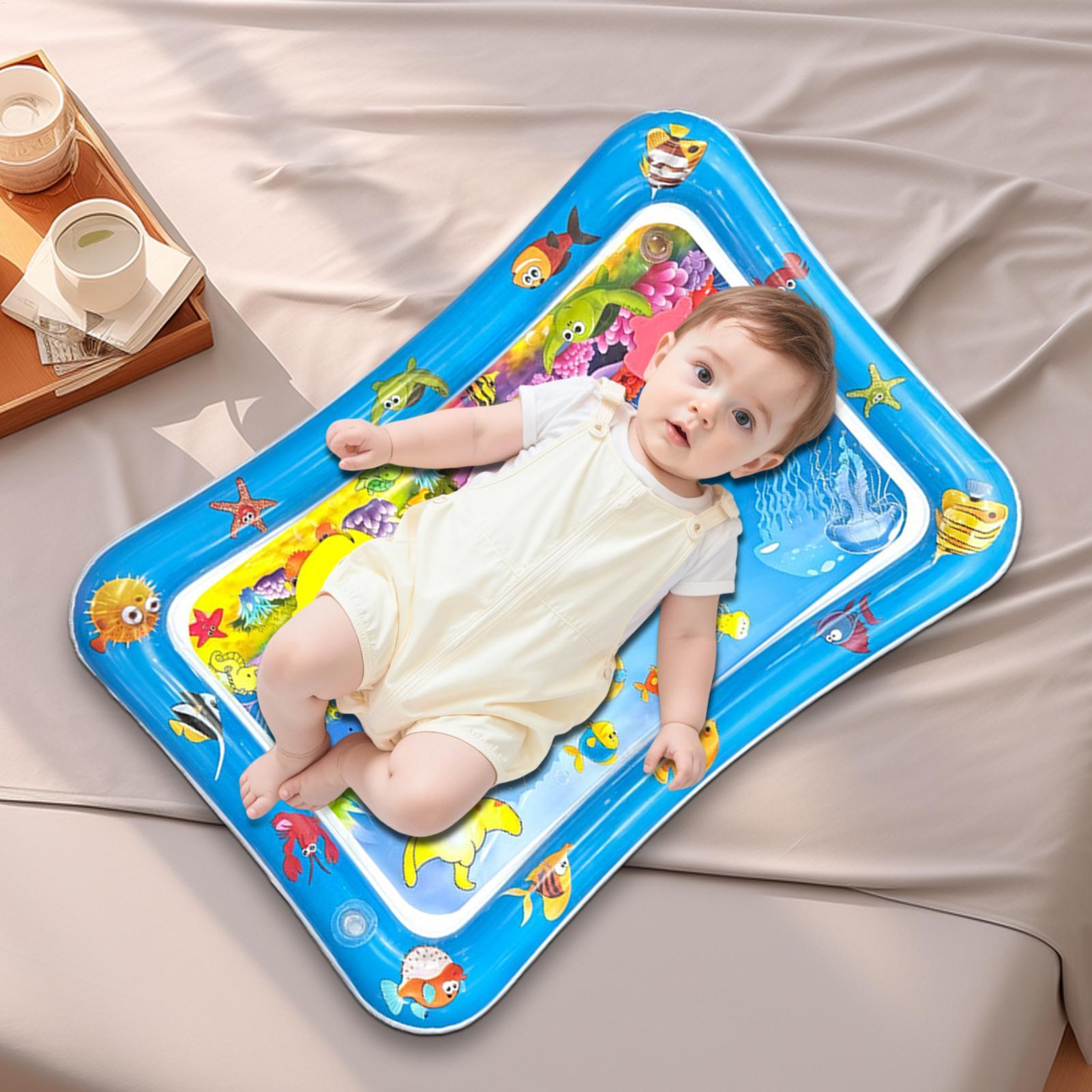 子供用水遊びマット漫画海の動物柄インフレータブル感覚パッド子 - Home Gym For Kids のレビューと価格