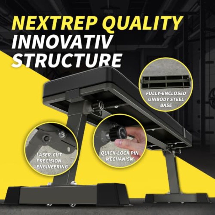 ホームジム用筋力トレーニングベンチ：耐荷重1300ポンドの頑 - Home Gym Foldable のレビューと価格