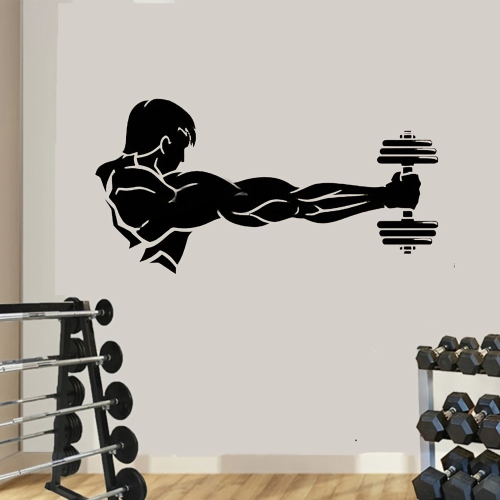 フィットネス ホームデコレーション ビニール ウォールステッ - Home Gym Interior Design のレビューと価格