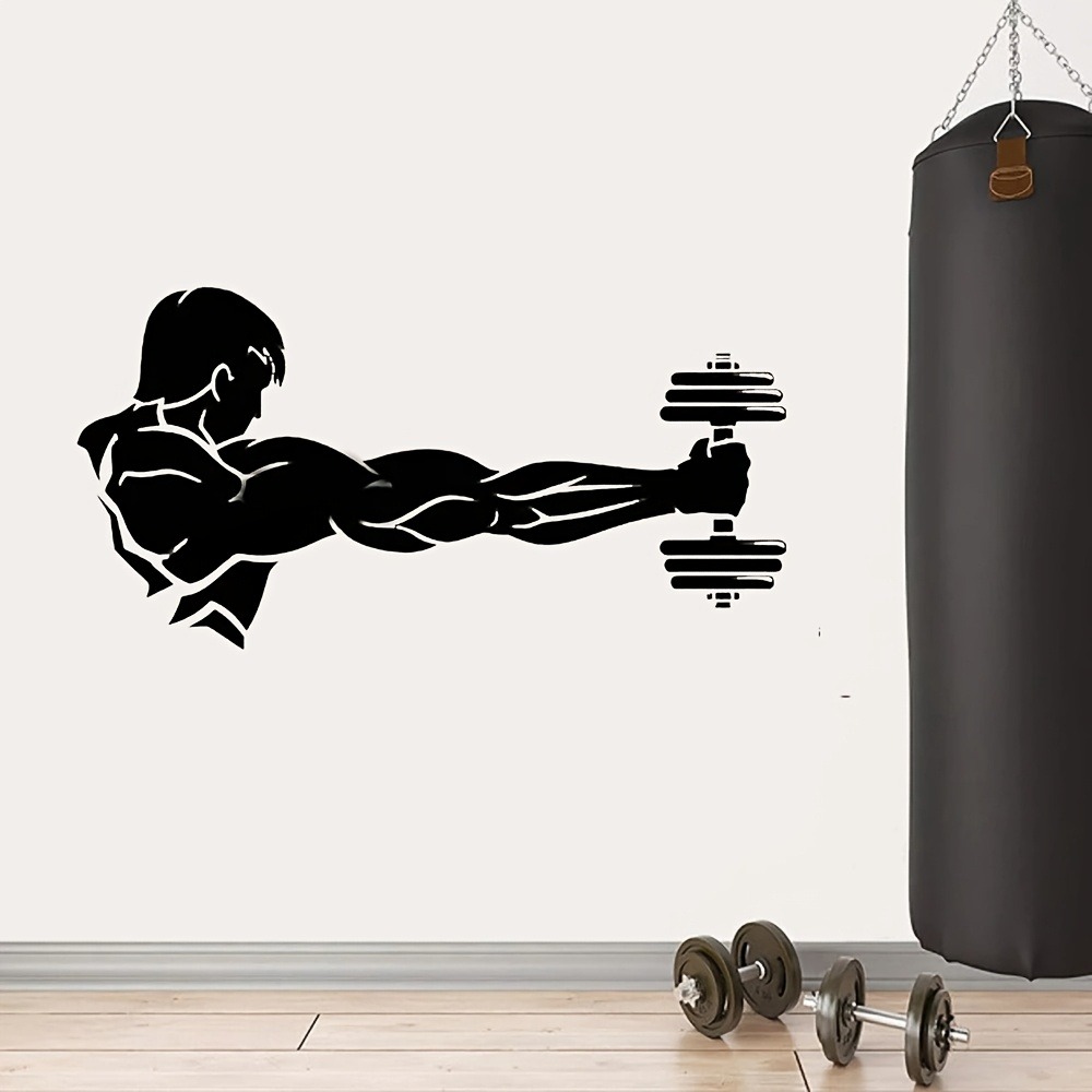 フィットネス ホームデコレーション ビニール ウォールステッ - Home Gym Interior Design のレビューと価格